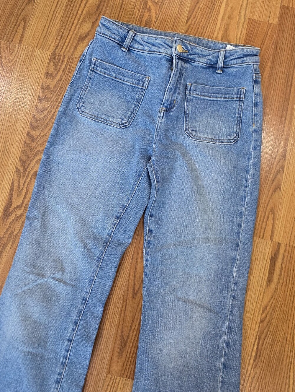 Michael Kors Jeans Women's 4 Light Wash Selma Bootcut Stretch Denim - Picture 2 of 13